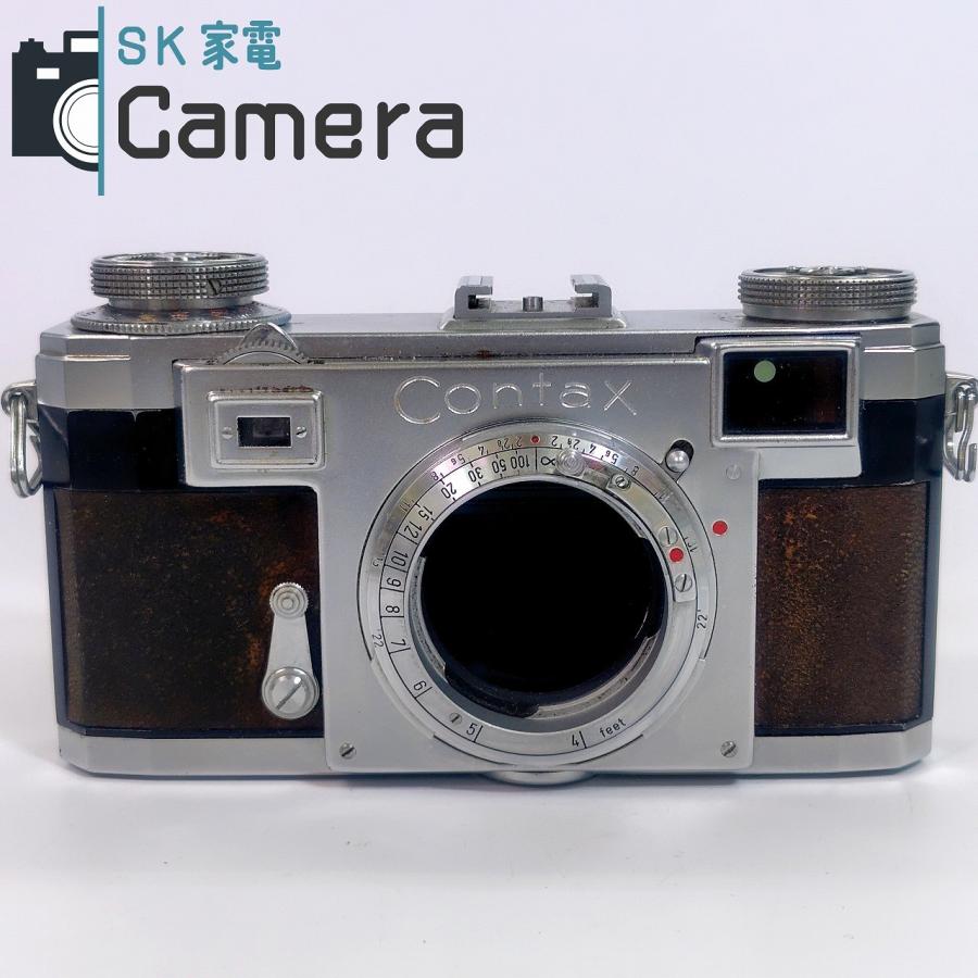 Contax IIa + Zeiss Sonnar 50mm F2｜送料無料 中古】 CONTAX IIa カラーダイヤル Sonnar 50mm F2 ZEISS IKON