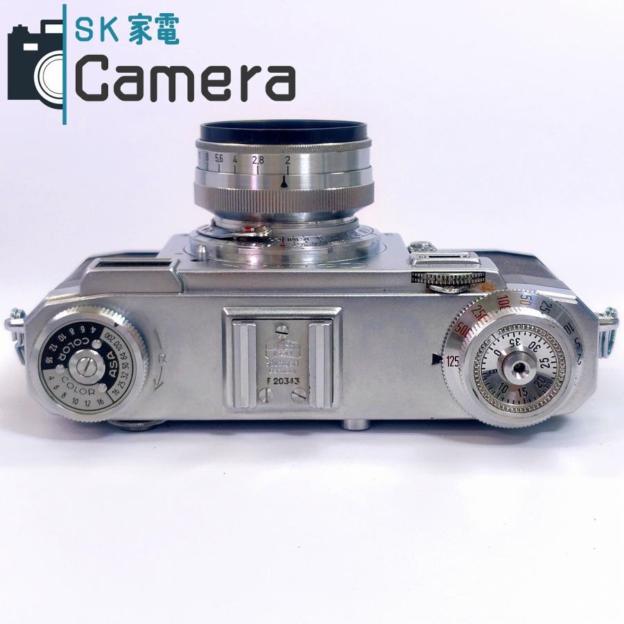 コンタックス CONTAX レンジファインダー フィルムカメラ IIa /Zeiss