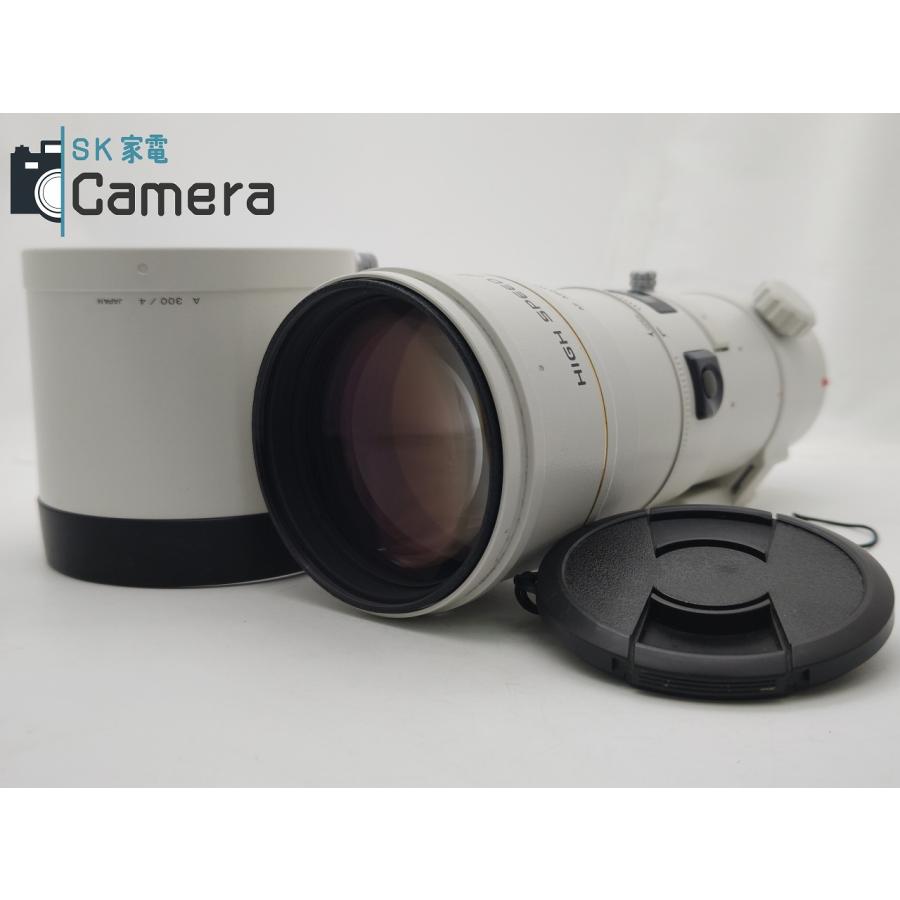 MINOLTA HIGH SPEED AF APO 300mm F4 ミノルタ フード付 AC MINOLTA HIGH SPEED AF APO 300mm F4 ミノルタ フード付 AC