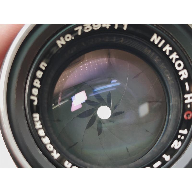 Nikon NIKKOR-H・C 5cm F2 黒帯 L39 2023年9月清掃 ニコン 実用 Nikon NIKKOR-H・C 5cm F2 黒帯 L39 2023年9月清掃 ニコン 実用