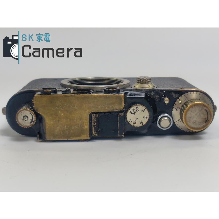 LEICA - 【中古】 LEICA DIII ライカ バルナックライカ DⅢ ブラック III型 シリアル132XXX 動作品 中古】 LEICA DIII ライカ バルナックライカ ブラック III型