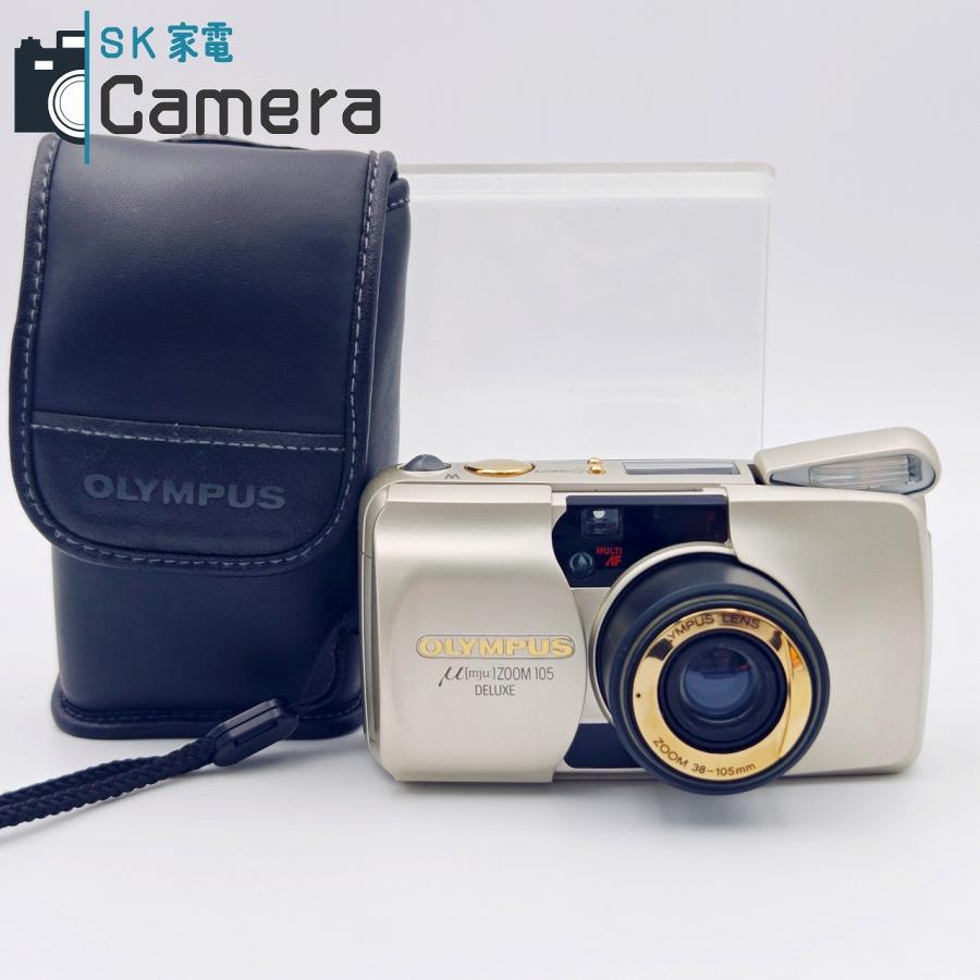中古】 OLYMPUS μ [mju:] ZOOM 105 DELUXE オリンパス ミュー