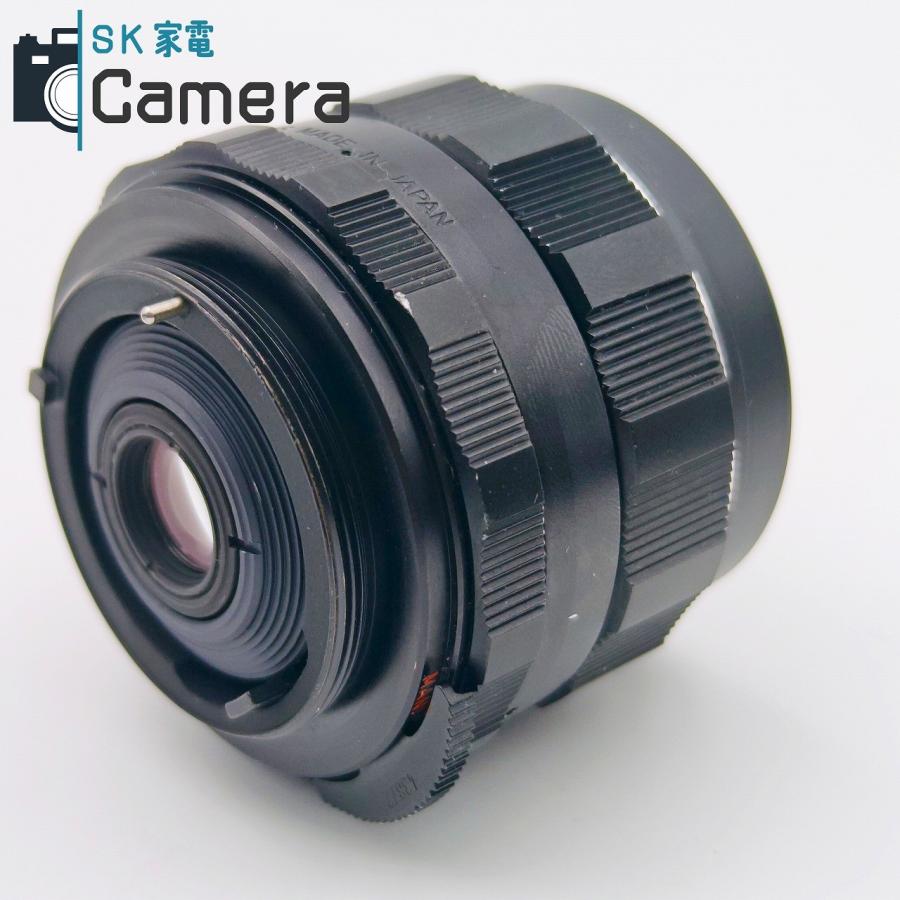カメラ 完動美品 M42 TAKUMAR 28mm F3.5 純正角型フード タクマー