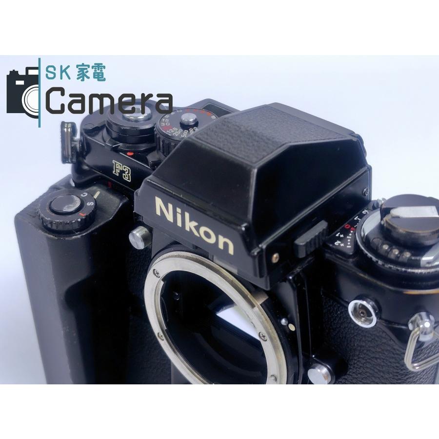 Nikon F3 アイレベル＋モータードライブMD−4 動作確認済 Nikon F3 アイレベル＋モータードライブMD−4 動作確認済