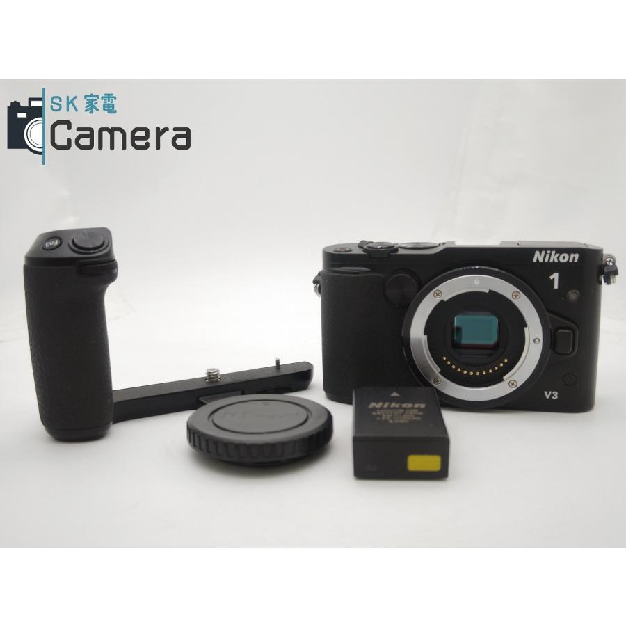 Nikon1 V3 + GR-N1010 グリップ ボディキャップ 付 ニコン : rc 