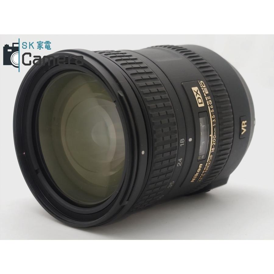 Nikon DX AF-S NIKKOR 18-200ｍｍ F3.5-5.6 G II ED VR ニコン キャップ付｜sk-kaden-camera｜02