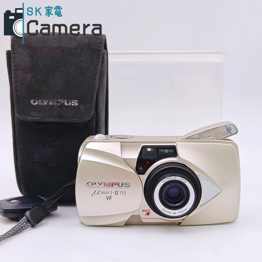 中古】 OLYMPUS μ [mju:] - II 115 VF 38-115mm オリンパス ミュー