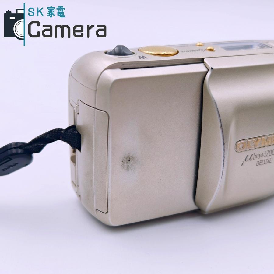 中古 OLYMPUS μ[mju:] ZOOM 105 フィルムカメラ オリンパス（OLYMPUS） 【中古】OLYMPUS μ[mju:] ZOOM 105 DELUXE