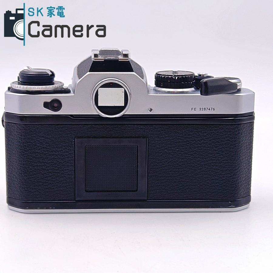 中古】 Nikon FE シルバー シャッター 露出 動作 ニコン ボディ