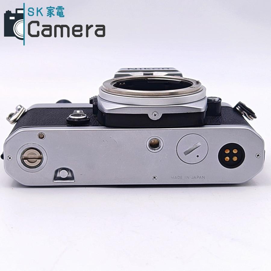 ニコン Nikon FE ボディ 動作確認済 中古】 Nikon FE シルバー シャッター 露出 動作 ニコン ボディ