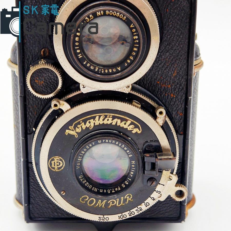 【中古】 Voigtlander SUPERB Heliar 7.5cm F3.5 フォクトレンダー スパーブ ヘリアー 二眼レフカメラ_1