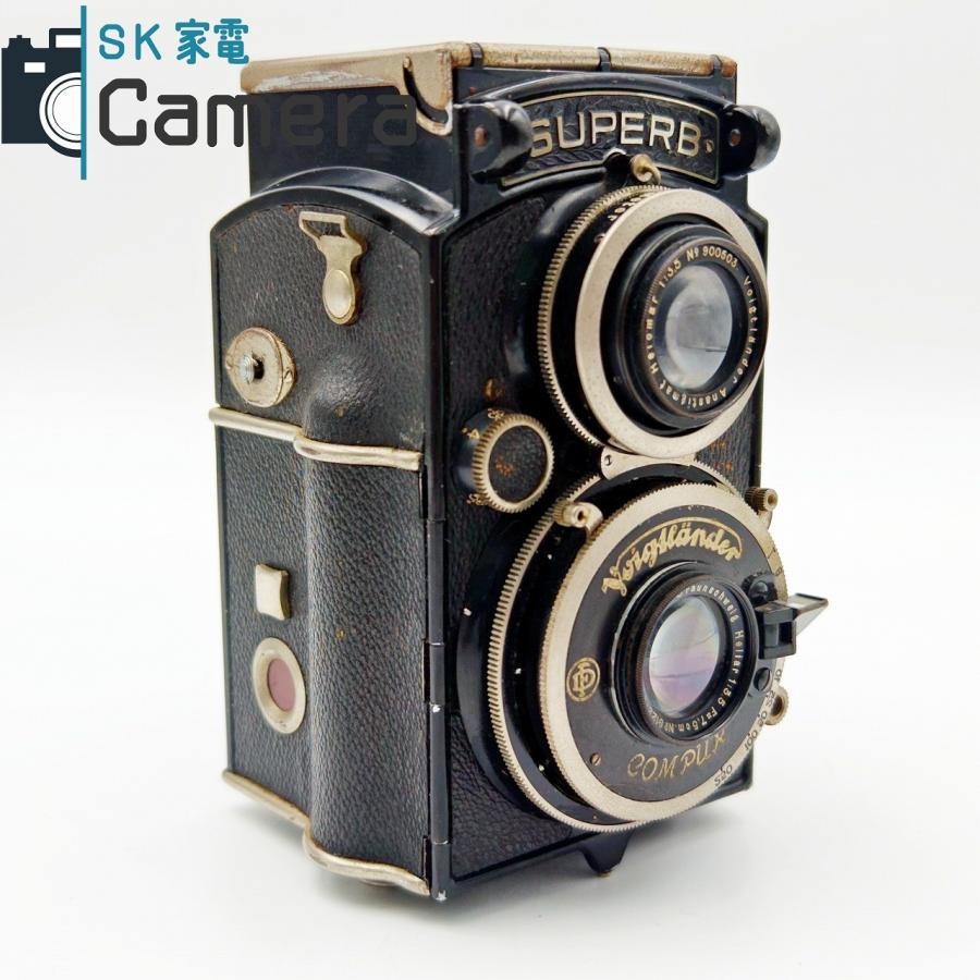 【中古】 Voigtlander SUPERB Heliar 7.5cm F3.5 フォクトレンダー スパーブ ヘリアー 二眼レフカメラ_6