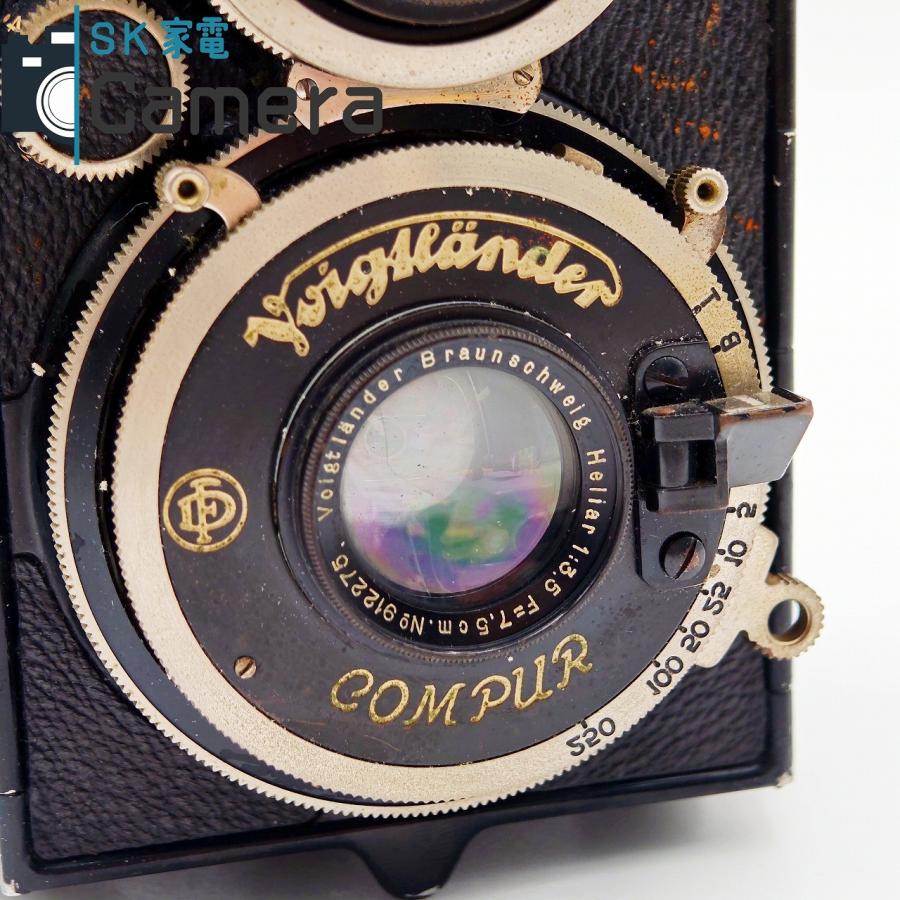 【中古】 Voigtlander SUPERB Heliar 7.5cm F3.5 フォクトレンダー スパーブ ヘリアー 二眼レフカメラ_7