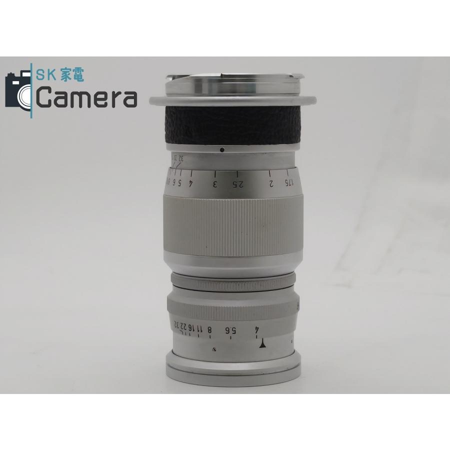LEICA Elmar 9cm F4 Mマウント キャップ カラーフィルター1 革ケース付 ライカ｜sk-kaden-camera｜05