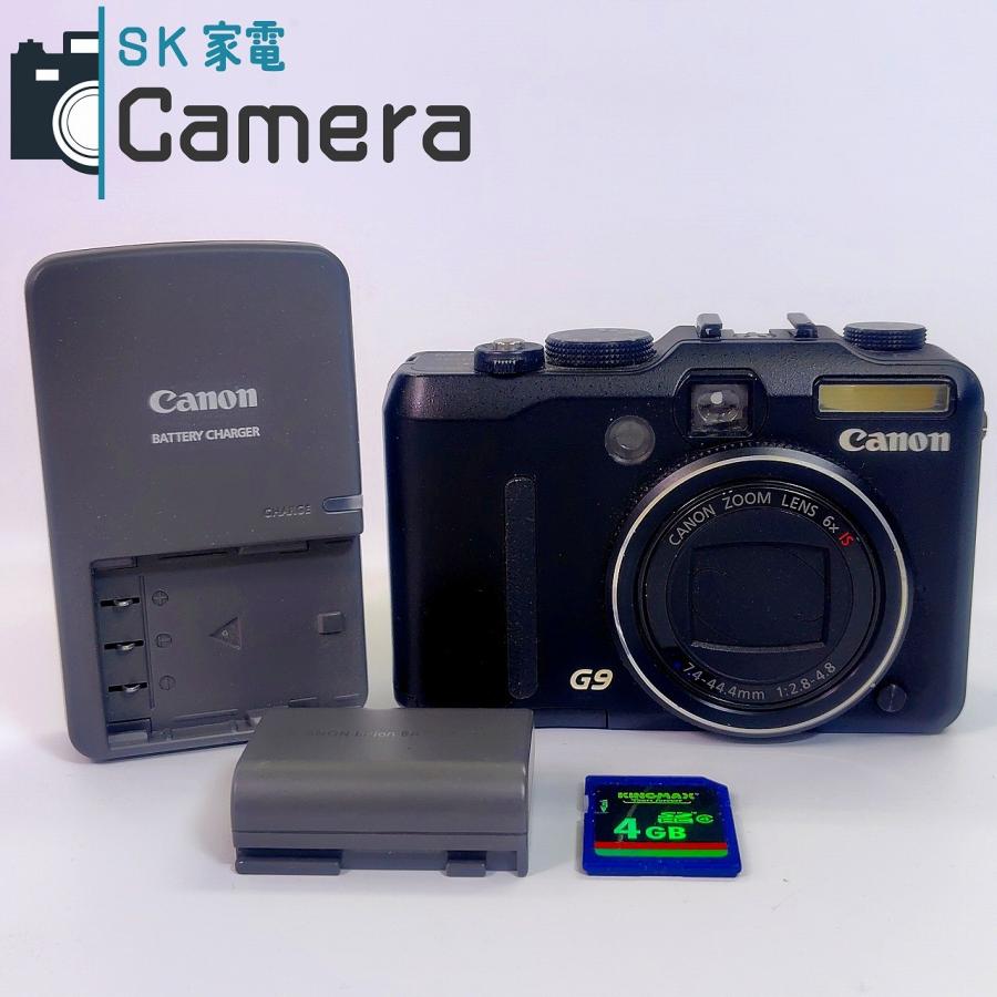 中古】 Canon PowerShot G9 キャノン パワーショット 電池 充電器
