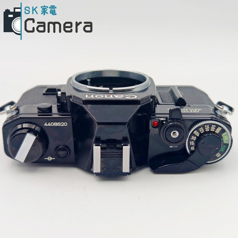 中古】 Canon AE-1 ブラック キャノン 露出 シャッター 動作 : SK家電
