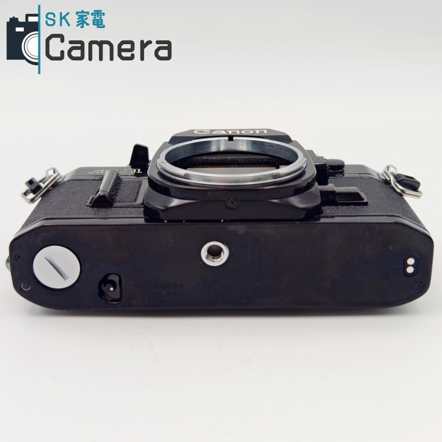 中古】 Canon AE-1 ブラック キャノン 露出 シャッター 動作 : SK家電