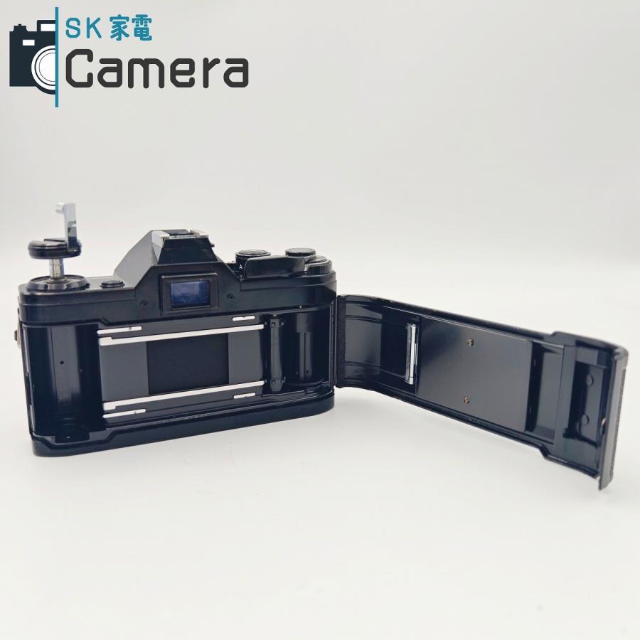 中古】 Canon AE-1 ブラック キャノン 露出 シャッター 動作 : SK家電