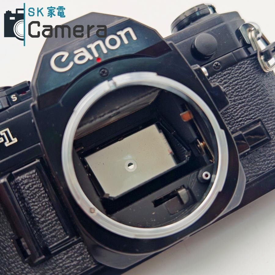 中古】 Canon AE-1 ブラック キャノン 露出 シャッター 動作 : SK家電