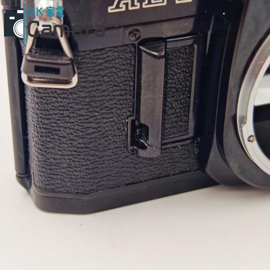 中古】 Canon AE-1 ブラック キャノン 露出 シャッター 動作 : SK家電
