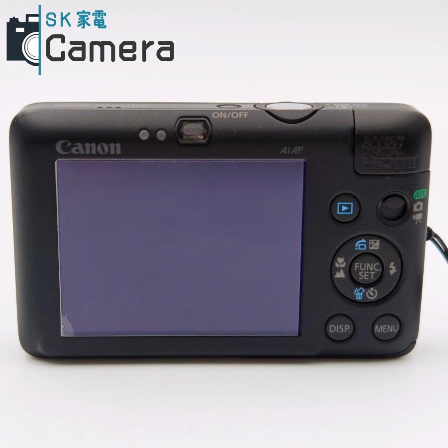 中古】 Canon DIGITAL IXUS 100 IS ブラック コンパクトデジタルカメラ
