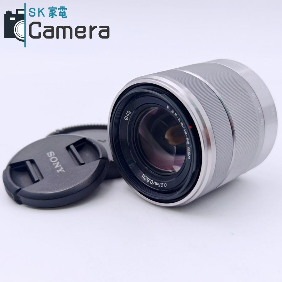中古】 SONY E 18-55mm F3.5-5.6 OSS SEL1855 ソニー キャップ付 ソニー E 18-55mm F3.5-5.6 OSS
