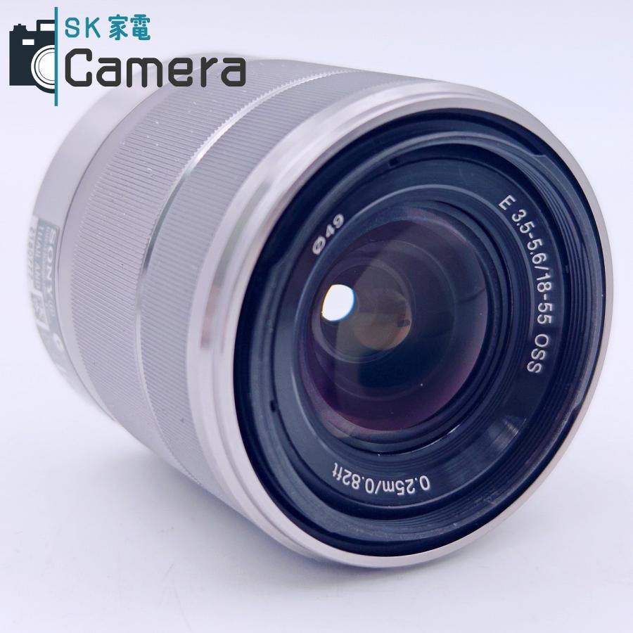 【中古】 SONY E 18-55ｍｍ F3.5-5.6 OSS SEL1855 ソニー キャップ付_7