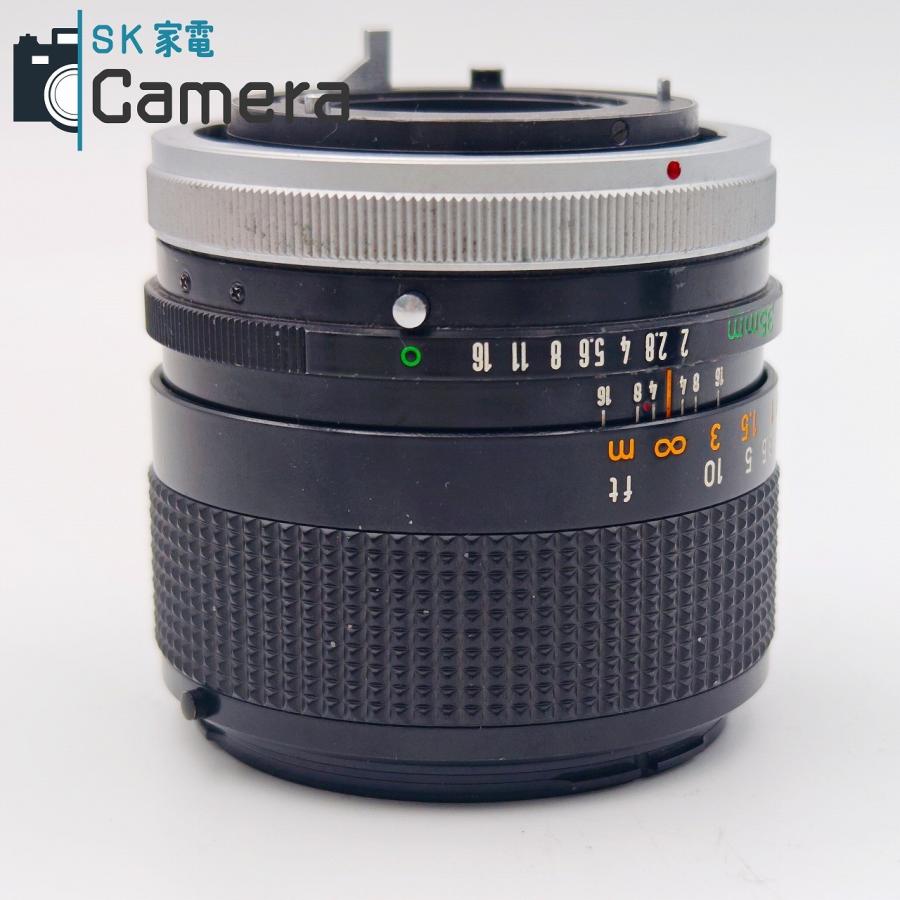 中古】 Canon FD 35mm F2 S.S.C. 〇マーク 凹レンズ 2026年1月清掃済