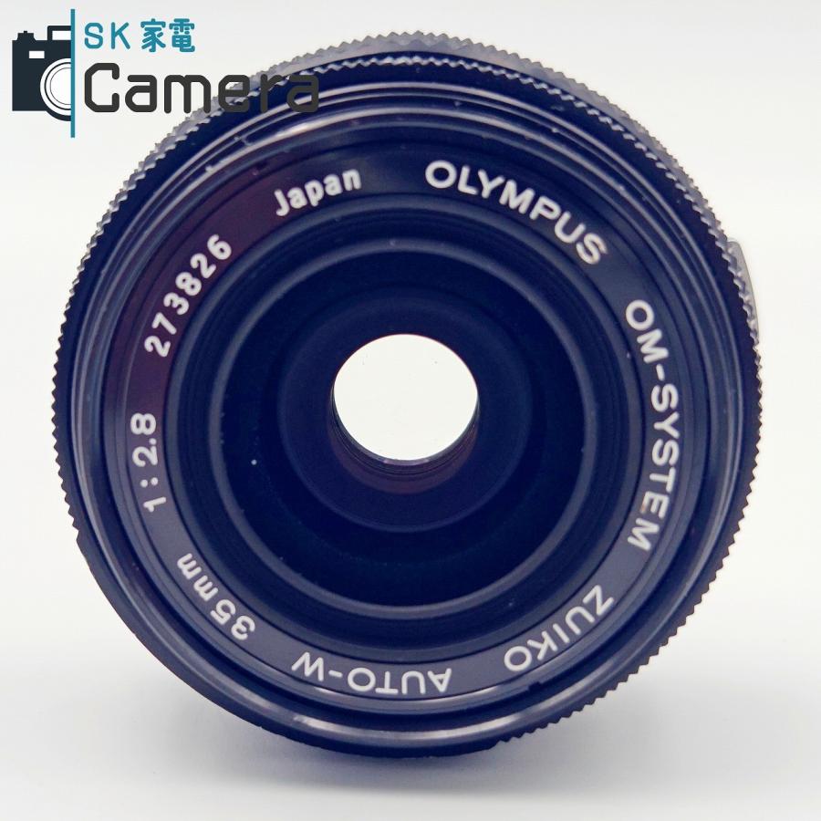 中古】 OLYMPUS OM-SYSTEM ZUIKO AUTO-W 35mm F2.8 オリンパス 訳