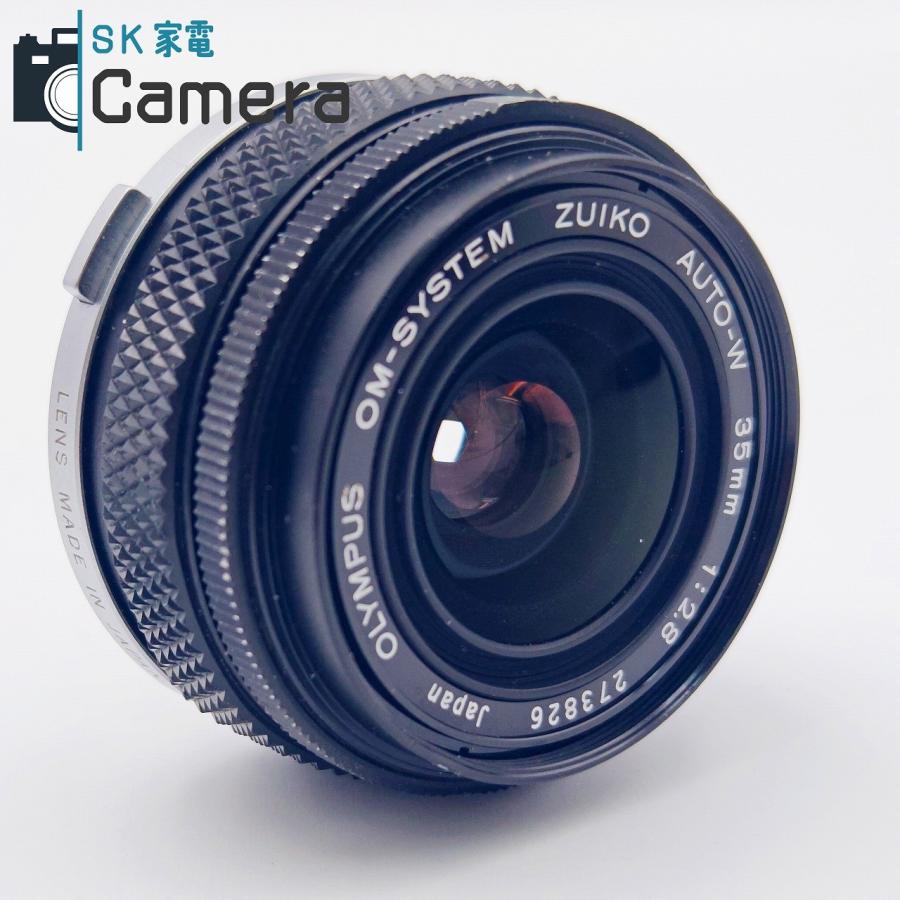 中古】 OLYMPUS OM-SYSTEM ZUIKO AUTO-W 35mm F2.8 オリンパス 訳