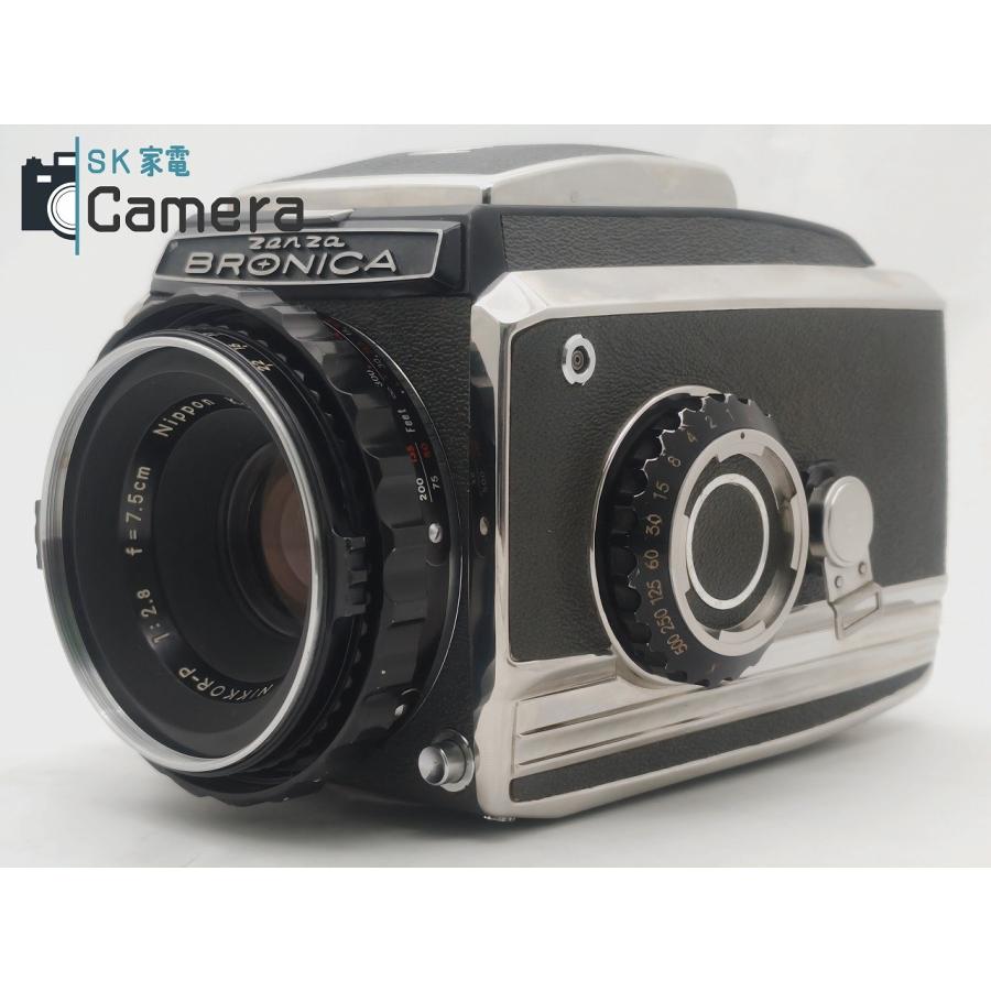 Zenza Bronica 一眼レフカメラ Nikkorレンズ 箱付き Zenza Bronica 一眼レフカメラ Nikkorレンズ 箱付き