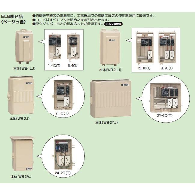 未来工業 1L-1C 1個 屋外電力用仮設ボックス : 1l-1c : エスケイアール
