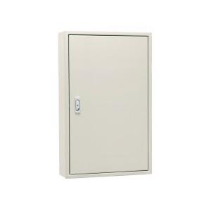 河村電器産業 BX8060-12 鉄板製盤用キャビネット 屋内用　露出形/木製基板 ベージュ