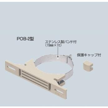 最新アイテム 未来工業 Pob 2s 鋼管用ポールバンド 1個 Www 51 Fr