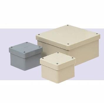 未来工業 PVP-3030B 1個 防水プールボックス（カブセ蓋）正方形 グレー