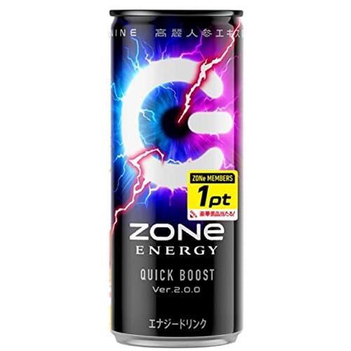 ZONe ENERGY QUICKBOOST Ver.2.0.0 エナジードリンク 240ml×30本 tfede19ec9eSK商店