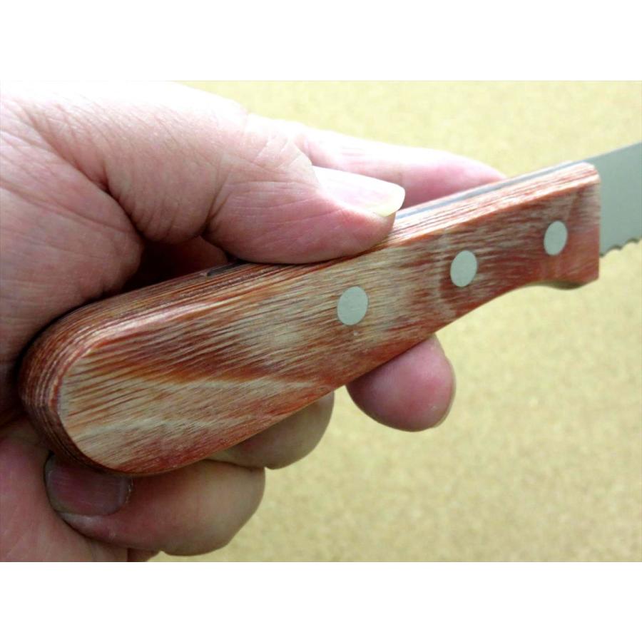 包丁 パン切り包丁 20.5cm (205mm) 関の刃物 右利き 片刃 ステンレス