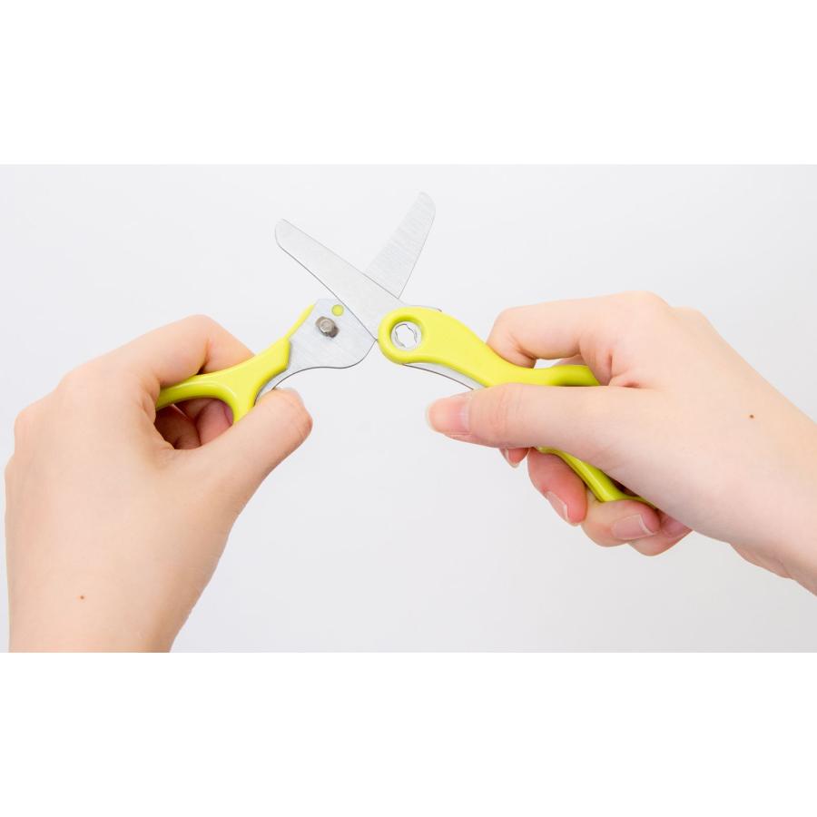 ハサミ ベビー用フードカッター 14.5cm (145mm) 関の刃物 グリーンベル