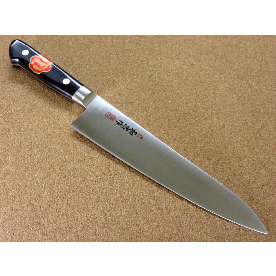 関の刃物 牛刀 210mm V金1号 ステンレス系高炭素鋼 プロ仕様 両刃包丁 関の刃物 牛刀 210mm V金1号 ステンレス系高炭素鋼 プロ仕様