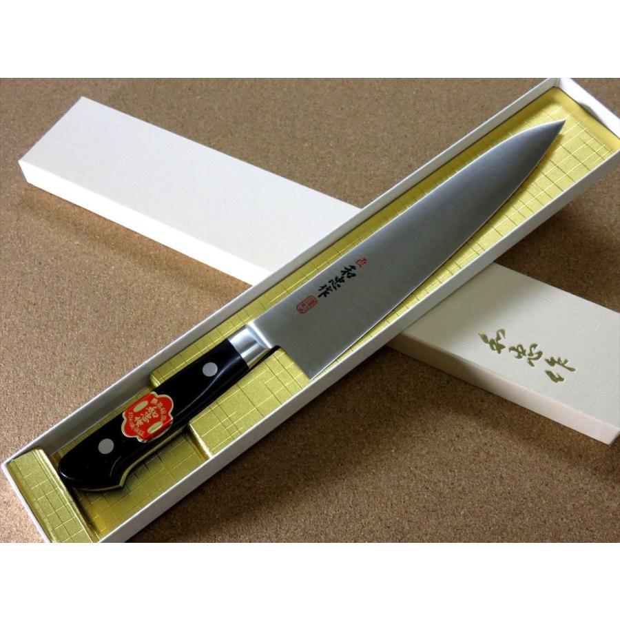 関の刃物 牛刀 210mm V金1号 ステンレス系高炭素鋼 プロ仕様 両刃包丁 包丁 牛刀 21cm (210mm) 関の刃物 VG-1 ステンレス系高炭素鋼 共口金