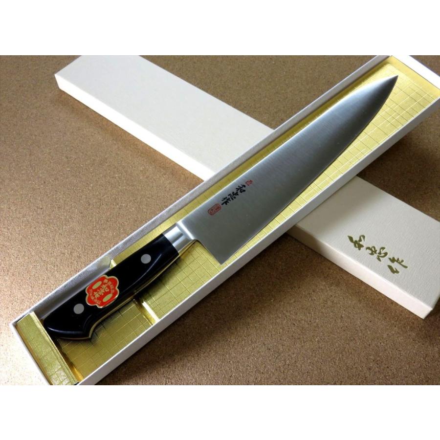 関の刃物 牛刀 240mm VG-1 共口金 肉 魚 野菜切り 包丁 プロ仕様 包丁 牛刀 24cm (240mm) 関の刃物 VG-1 ステンレス系高炭素鋼 共