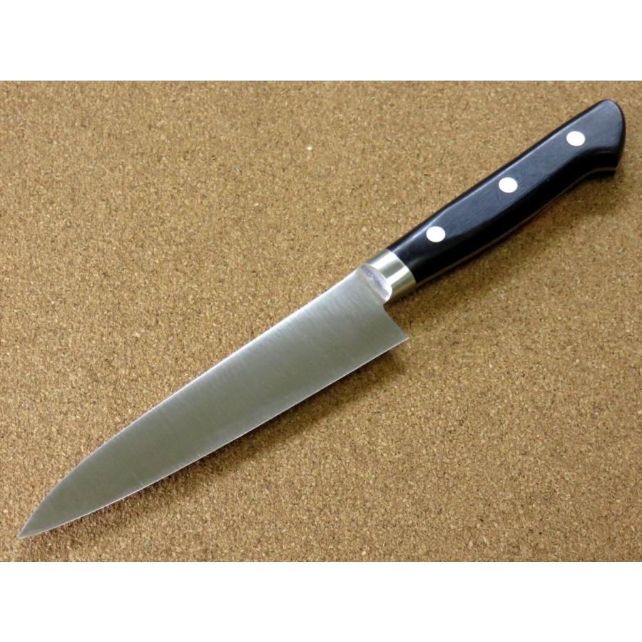 関の刃物 ペティナイフ 125mm VG-1 炭素鋼 果物包丁 共口金 プロ仕様 関の刃物 ペティナイフ 12.5cm (125mm) VG-1 V金1号 ステンレス系高