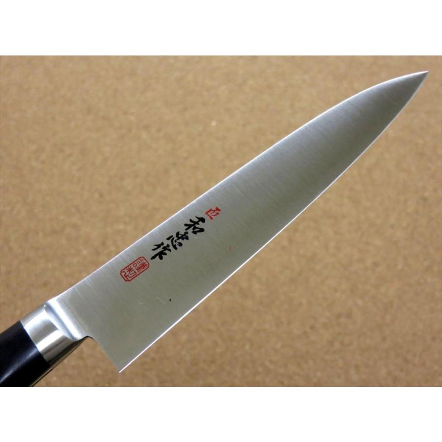 関の刃物 ペティナイフ 125mm VG-1 炭素鋼 果物包丁 共口金 プロ仕様 関の刃物 ペティナイフ 12.5cm (125mm) VG-1 V金1号 ステンレス系高