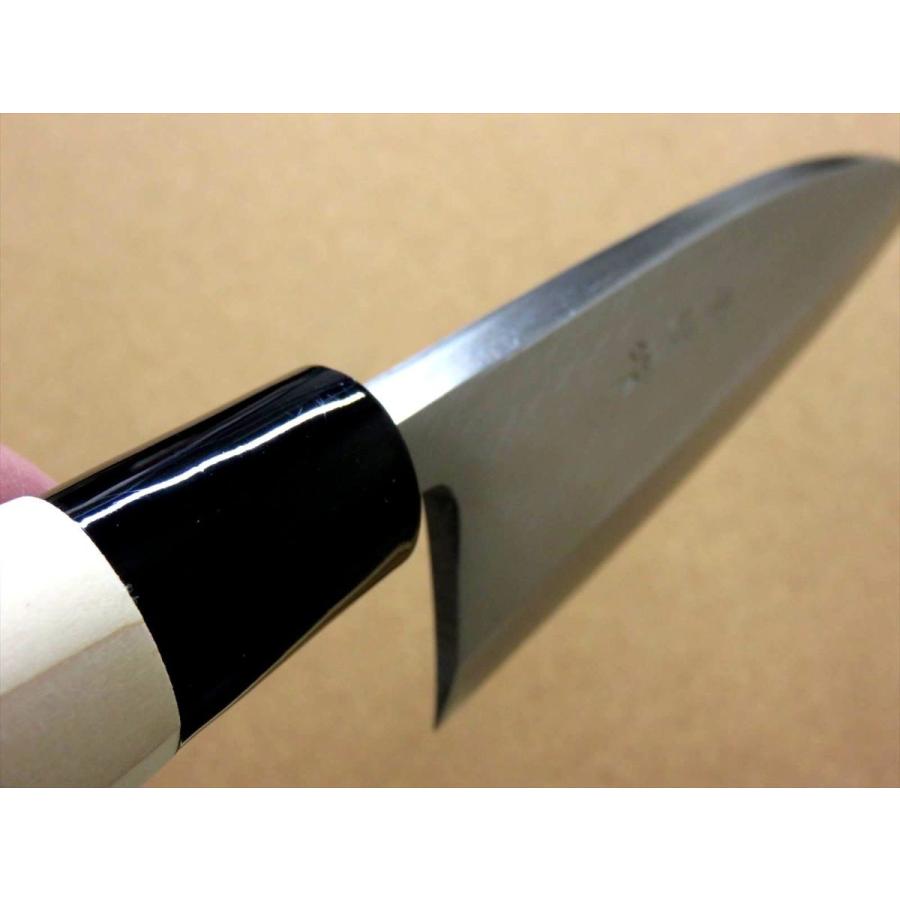 包丁 出刃包丁 16.5cm (165mm) 清綱作 SK-5 複合鍛造 朴ノ木