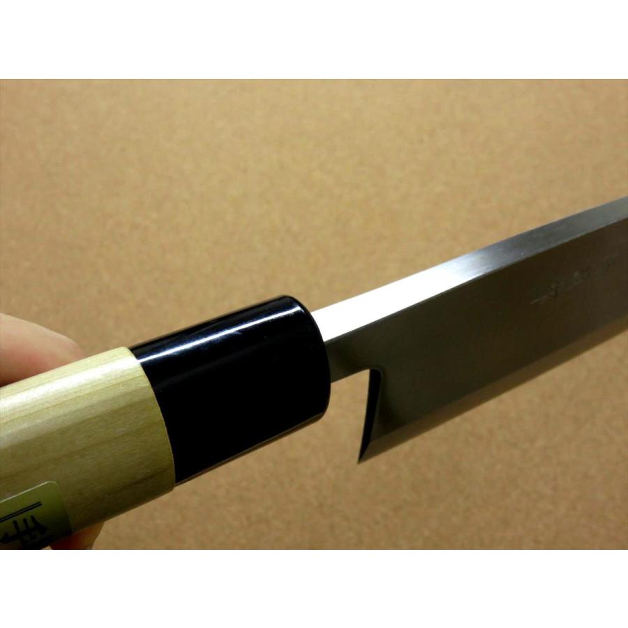 出刃包丁 鍛造 和包丁 木製ハンドル 包丁 出刃包丁 24.0cm (240mm) 清綱作 SK-5 複合鍛造 朴ノ木ハンドル