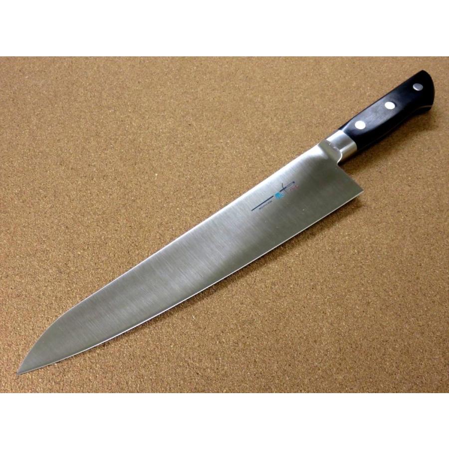 関の刃物 牛刀 210mm クロムモリブデン鋼 口金付き 肉切り 両刃 万能
