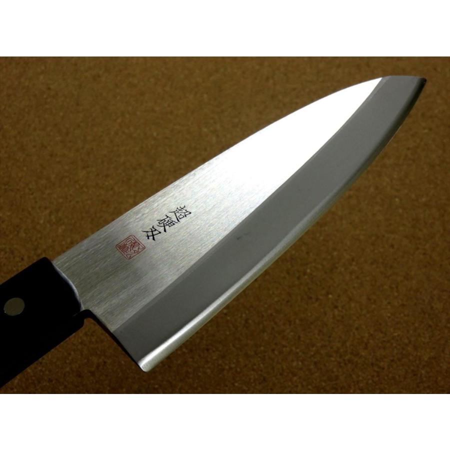 関の刃物 出刃包丁 185mm クロムモリブデン 魚 肉解体 右利き 片刃包丁 関の刃物 出刃包丁 185mm クロムモリブデン 魚 肉解体 右利き