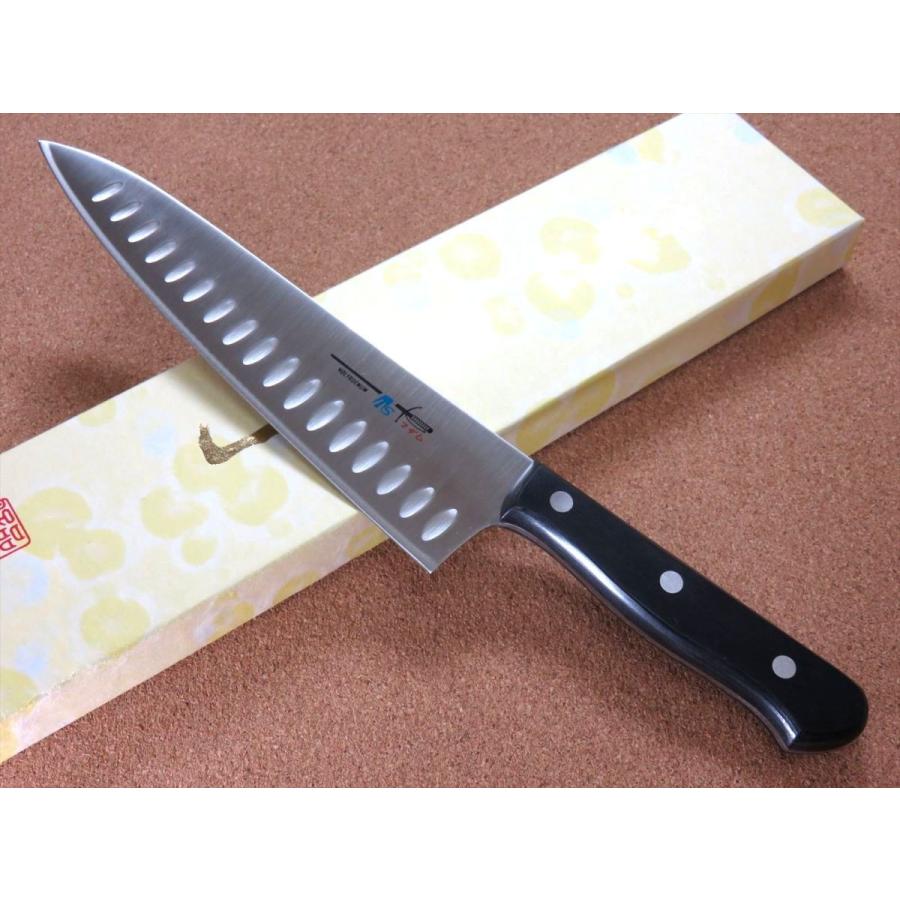 包丁 サーモン牛刀 20cm (200mm) 関の刃物 TSマダム ディンプル 包丁 サーモン牛刀 20cm (200mm) 関の刃物 TSマダム ディンプル