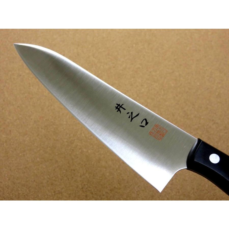 包丁 牛刀 18cm (180mm) 関の刃物 井之口 日立金属 銀紙3号 炭素鋼