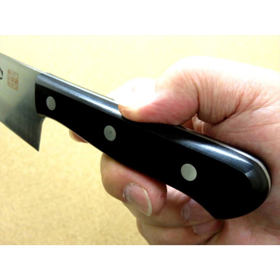 包丁 牛刀 18cm (180mm) 関の刃物 井之口 日立金属 銀紙3号 炭素鋼